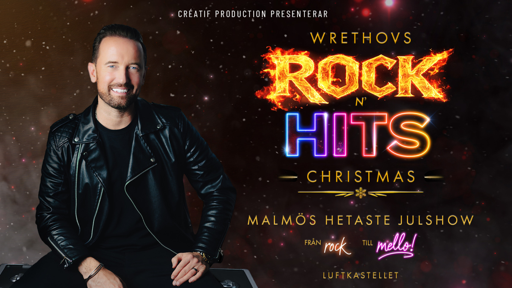 Wrethov's rock n hits christmas - fantastiskt, unikt och musikaliskt julbord i malmö - en riktig upplevelse för företaget, anställda och kollegorna